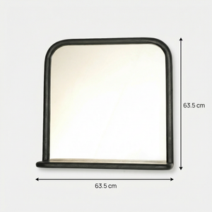 Erica Wall Mirror - Black