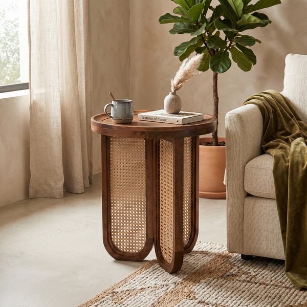Gemma Table Set - Walnut