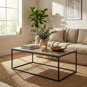Serra Nesting Coffee Table, Set of 3 - Black