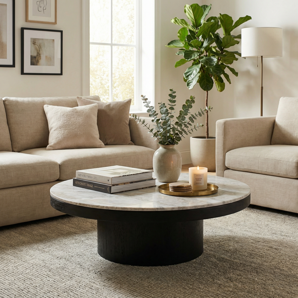Miyo Torento Marble Coffee Table