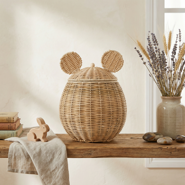 Barney Storage Basket, Large - Natural
