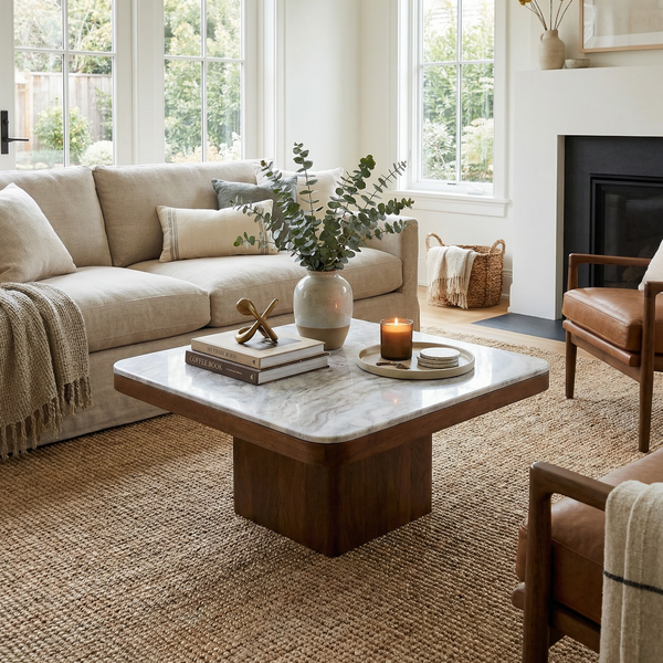 Rio Torento Marble Coffee Table