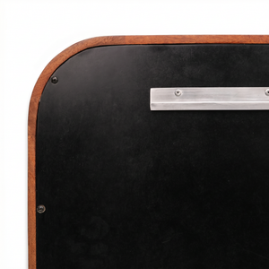 Erica Wall Mirror - Walnut