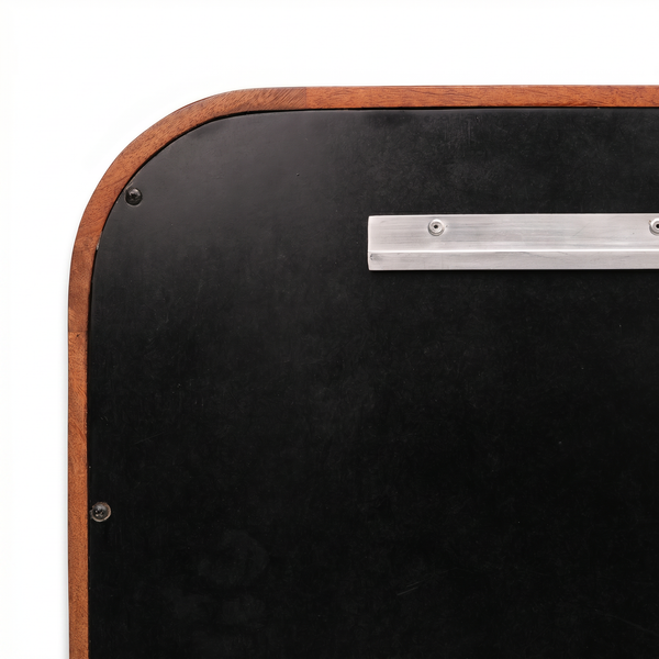 Erica Wall Mirror - Walnut
