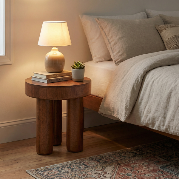 Hugo Side Table - Walnut