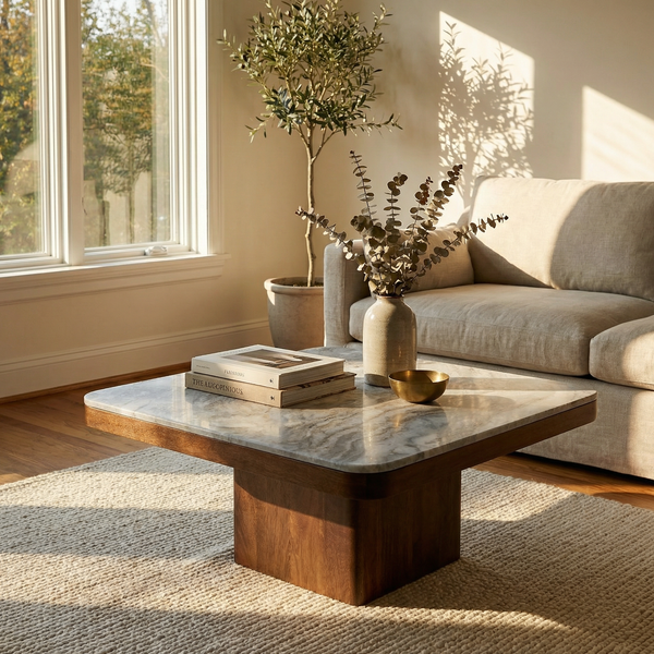Rio Torento Marble Coffee Table