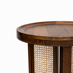 Gemma Side Table - Walnut