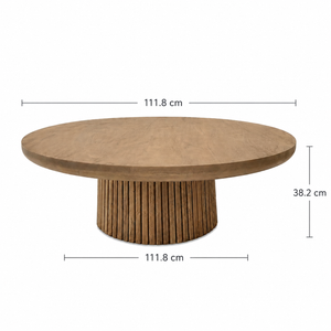 Agnus Coffee Table, Large - Natural