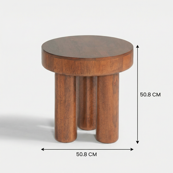 Hugo Coffee & Side Table Set- Walnut