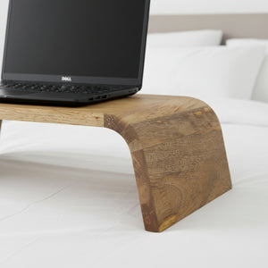 Eddie Wooden Laptop Stand - Natural