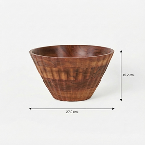 Floret Serving Bowl, Large - Natural