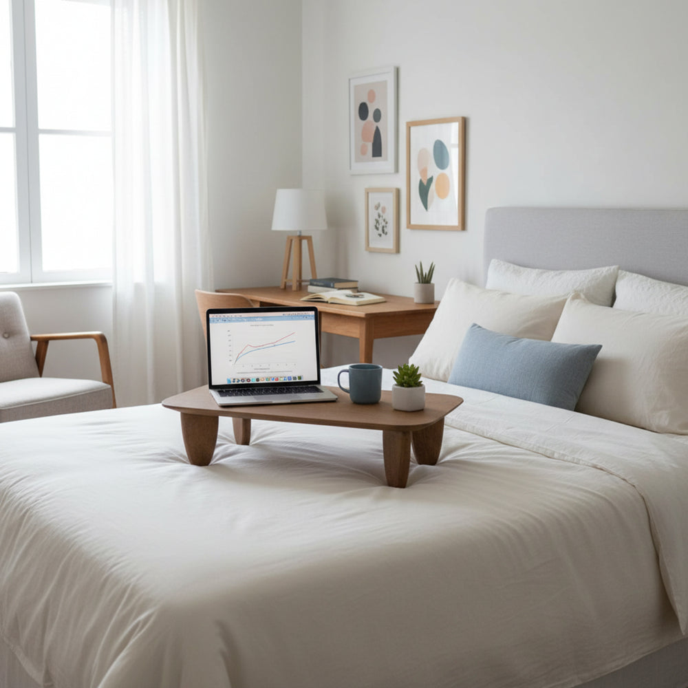 Tova Wooden Laptop Stand - Natural