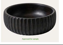 Lea Wooden Bowl