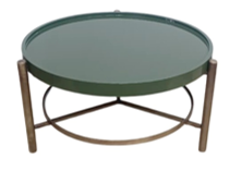 Lucia Console Table in Enamel