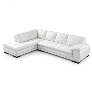 Marcels Wide PVC Leather Match Sofa & Chaise