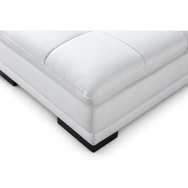 Marcels Wide PVC Leather Match Sofa & Chaise