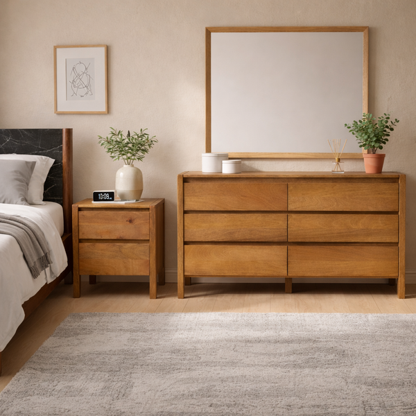 Stark Dresser Nighstand Set