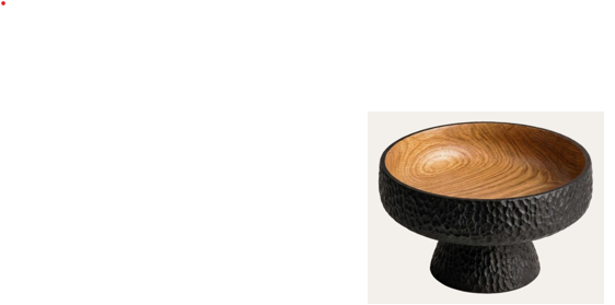 Mound Wooden Bowl