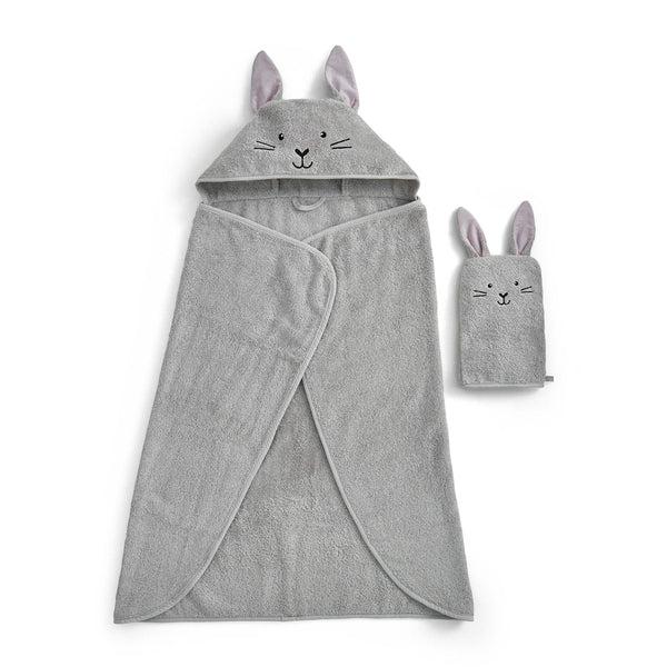 Bunny Cuddle Wrap & Mitt Set