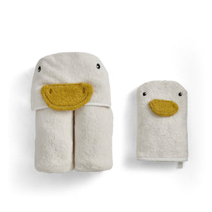 Goose Cuddle Wrap & Mitt Set
