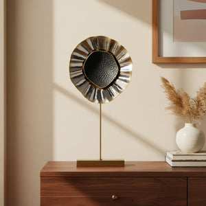 Caddis Metal Decorative Accent, Large - Brown