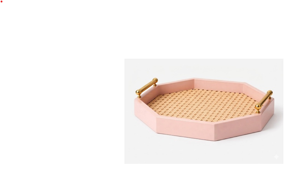 Olia Octagon Tray