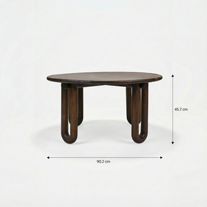 Ora Wooden Coffee Table - Walnut