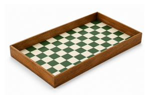 Plumes Checkers Tray