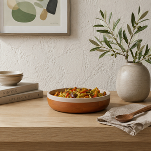Orbis Wooden Serving Bowl, Small - Natural