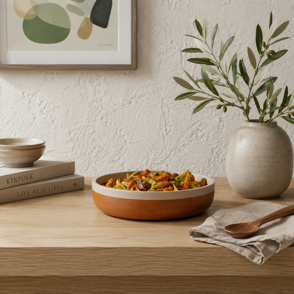 Orbis Wooden Serving Bowl, Small - Natural