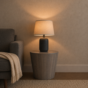 Owen Side Table - Graywash Walnut