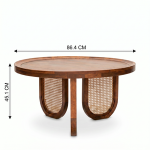 Gemma Table Set - Walnut