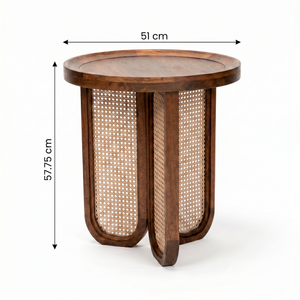 Gemma Table Set - Walnut