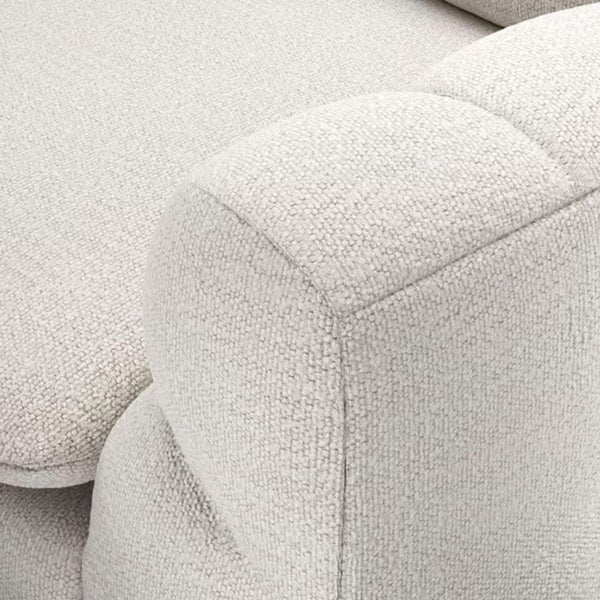 Italian Pearl Design 2-Seater Sofa â€“ Elegant Pearl Fabric Upholstery, Premium Comfort & Style - Cotton Home