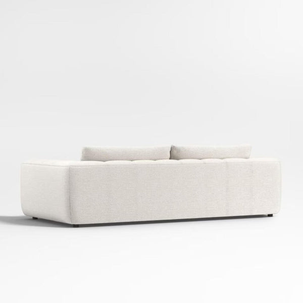 Italian Pearl Design 2-Seater Sofa â€“ Elegant Pearl Fabric Upholstery, Premium Comfort & Style - Cotton Home