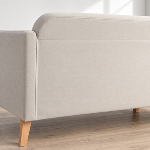 Solcian 3- Seater Chaise Longue Fabric Sofa L145cm x W197cm x H76cm