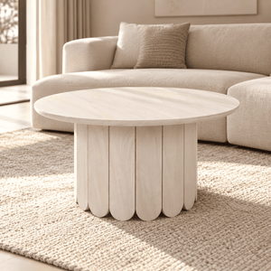 Olan Table Set - Whitewash