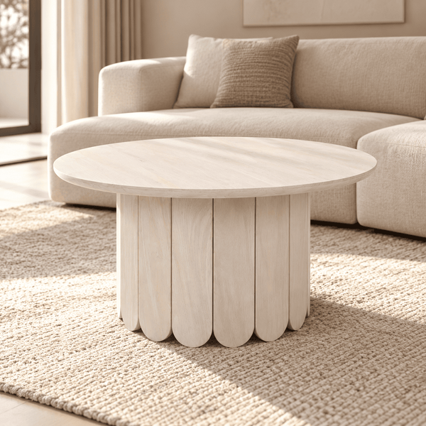 Olan Table Set - Whitewash
