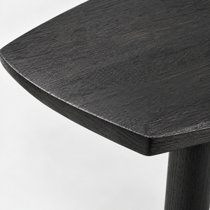 Tilly Wooden Side Table - Black