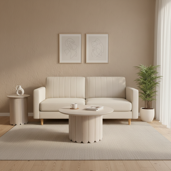 Olan Table Set - Whitewash