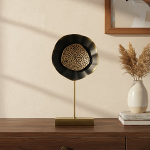 Caddis Metal Decorative Accent, Small - Brown