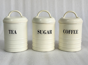 Zelo Storage Jars - Set of 3