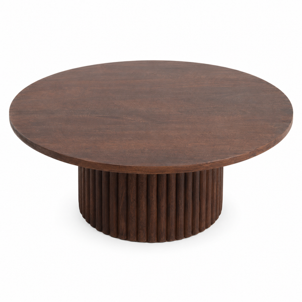 Agnus Coffee Table Set - Walnut