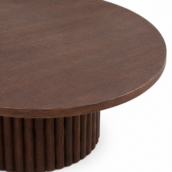 Agnus Coffee Table Set - Walnut