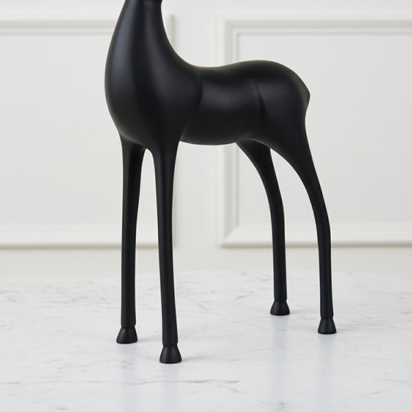 Vixen Metal Decorative Accent Reindeer Set - Black