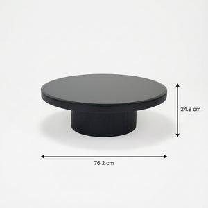 Miyo Black Glass Coffee Table
