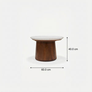 Elara Table Set With Marble Top