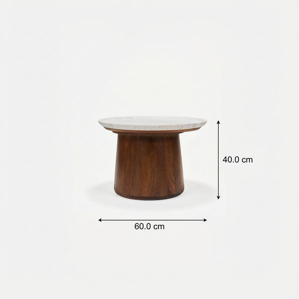 Elara Table Set With Marble Top