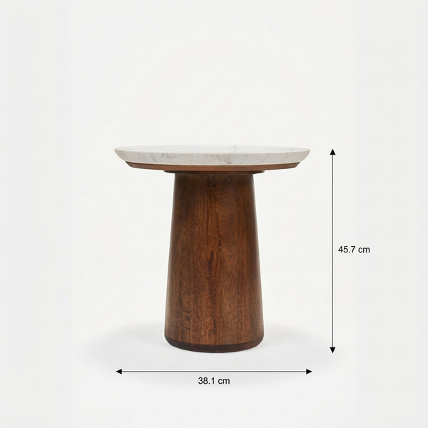 Elara Table Set With Marble Top