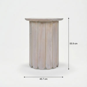 Olan Table Set - Whitewash